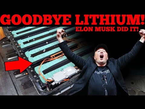 GOODBYE LITHIUM! Elon Musk Did It! Revolutionary New Battery Technology Coming in 2025!